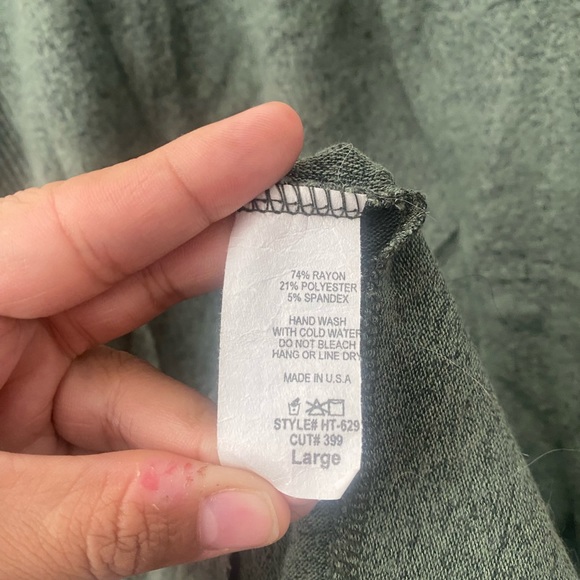 Maple Sage brushed knit blouse - Picture 5 of 6